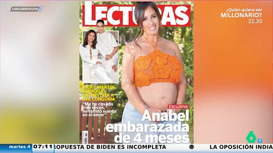 Anabel Pantoja, embarazada de cuatro meses con su novio David tras un año de relación Anabel Pantoja, embarazada de cuatro meses con su novio David tras un año de relación