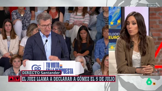 Pilar Velasco: "Begoña Gómez va a ser el 'hit' de campaña del PP en las elecciones europeas" Pilar Velasco: "Begoña Gómez va a ser el 'hit' de campaña del PP en las elecciones europeas"
