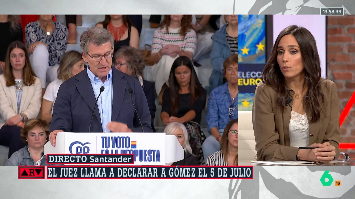 Pilar Velasco: "Begoña Gómez va a ser el 'hit' de campaña del PP en las elecciones europeas" Pilar Velasco: "Begoña Gómez va a ser el 'hit' de campaña del PP en las elecciones europeas"