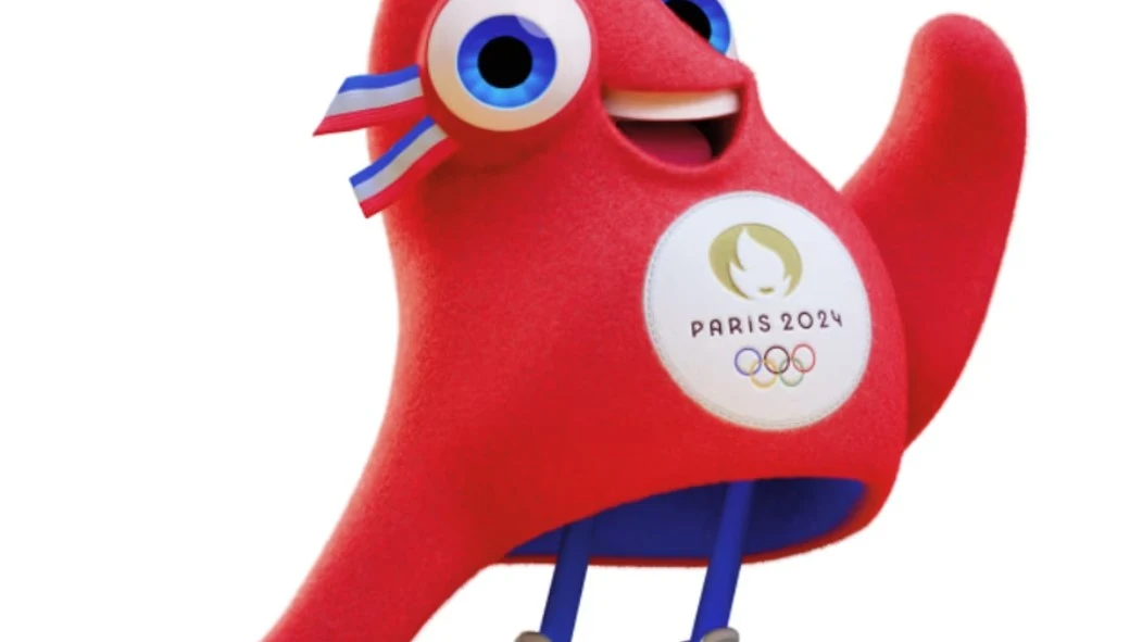 Imagen de la Phryge olímpica, la mascota de París 2024.