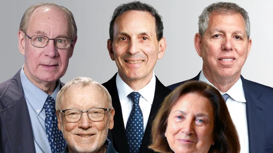 Daniel J. Drucker, Jeffrey M. Friedman, Joel F. Habener, Jens Juul Holst y Svetlana Mojsov. Daniel J. Drucker, Jeffrey M. Friedman, Joel F. Habener, Jens Juul Holst y Svetlana Mojsov.