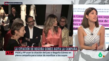 Ainhoa Martínez revela lo que decían "fuentes del Gobierno" tras la citación de Begoña Gómez: "Cuando te dan una patada en el estómago, reaccionas"