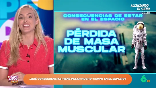 Isabel Forner explica qué consecuencias tiene estar en el espacio durante mucho tiempo Isabel Forner explica qué consecuencias tiene estar en el espacio durante mucho tiempo