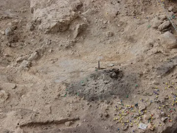 Imagen de hogares neandertales en El Salt / UBU-UCM Imagen de hogares neandertales en El Salt / UBU-UCM