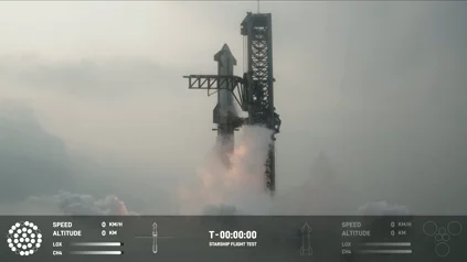 SpaceX logra lanzar Starship, el cohete más grande del mundo y que regrese de forma controlada a la Tierra