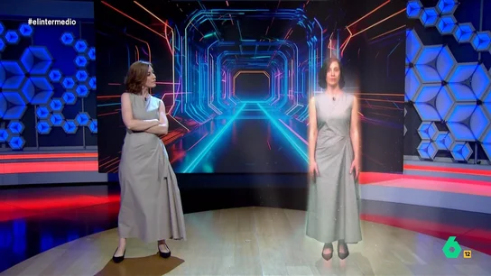 Cristina Gallego se enfrenta a la amenaza de su doble generada por IA Cristina Gallego se enfrenta a la amenaza de su doble generada por IA