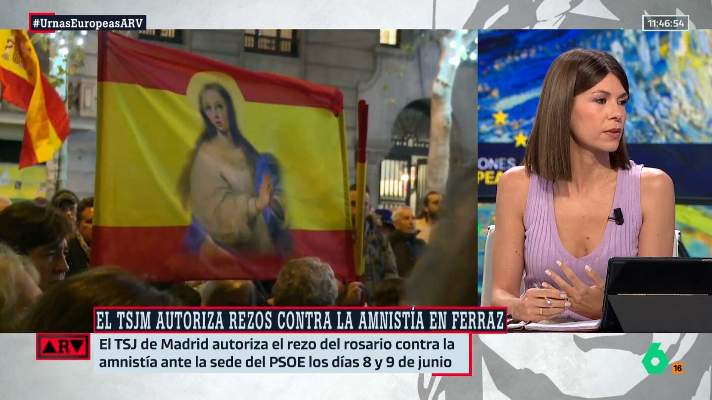 Ainhoa Mart&iacute;nez en Al Rojo Vivo
