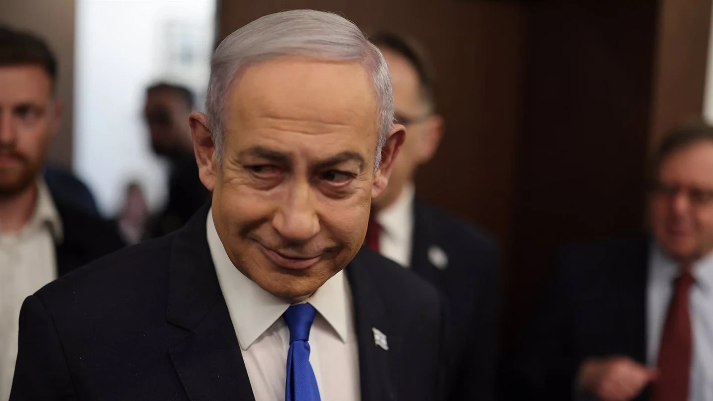 El primer ministro israelí, Benjamín Netanyahu, en una imagen de archivo. El primer ministro israelí, Benjamín Netanyahu, en una imagen de archivo.