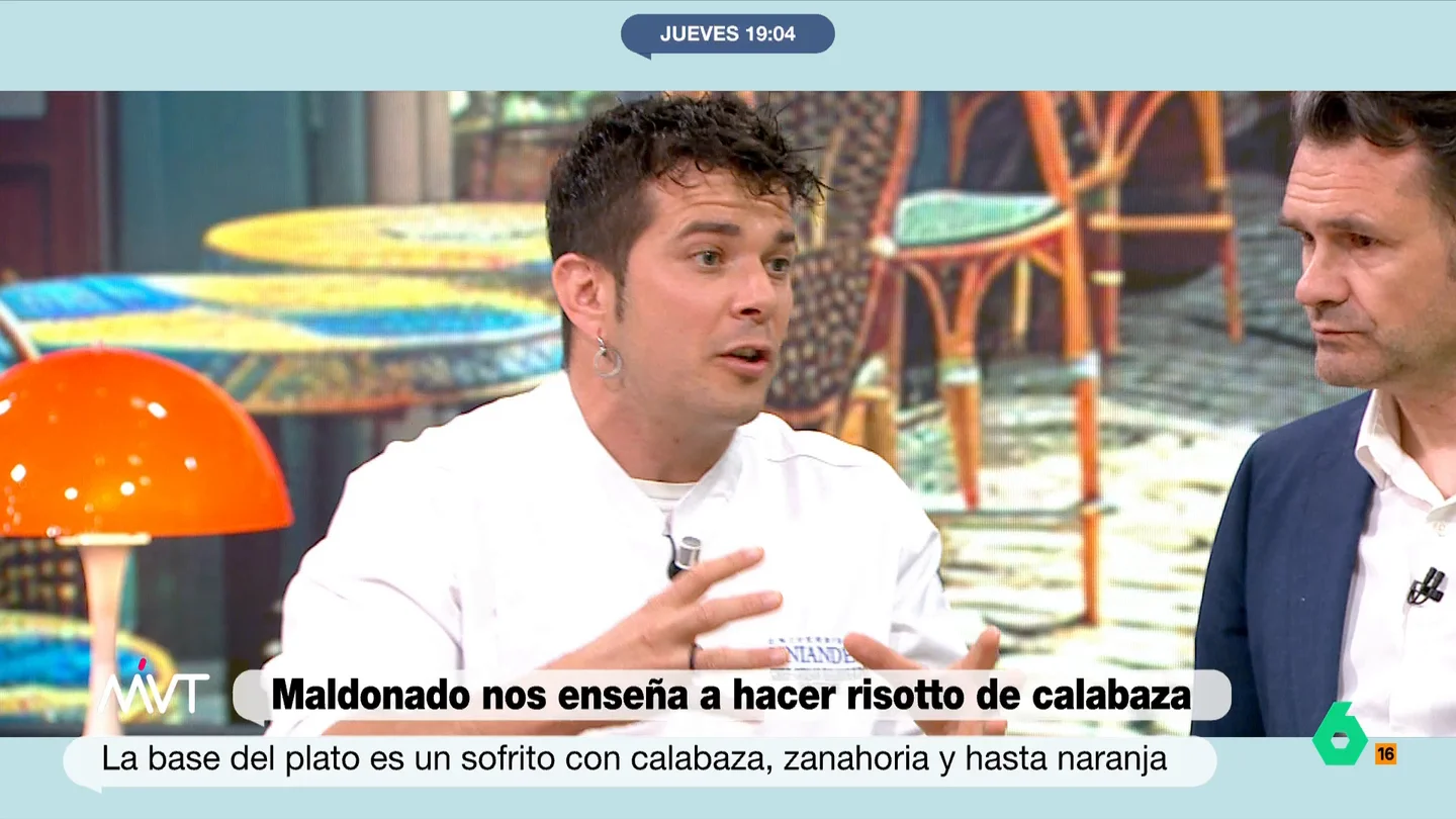 ¿Cuál es el mejor arroz para hacer risotto? Carlos Maldonado da tres buenas opciones El chef con estrella Michelin Carlos Maldonado cocina en Más Vale Tarde un rico risotto de calabaza, para el que, recomienda en este vídeo, utilizar modalidades de arroz "que almidonen, que cojan mucho sabor".
