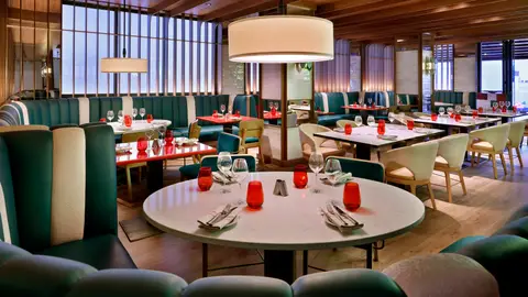 Restaurante Sessions, de Hard Rock Hotel de Madrid Restaurante Sessions, de Hard Rock Hotel de Madrid