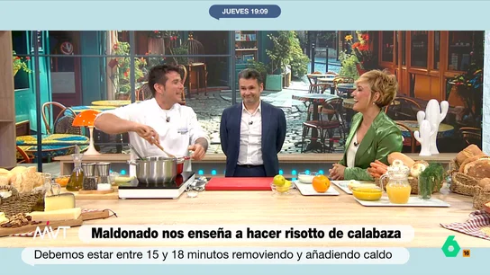 La solución de Carlos Maldonado para corregir un risotto caldoso La solución de Carlos Maldonado para corregir un risotto caldoso