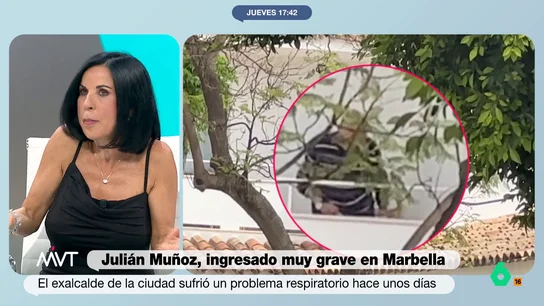 La reflexión de Beatriz de Vicente sobre el 'triángulo amoroso' de Julián Muñoz Beatriz de Vicente analiza en este vídeo el matrimonio de Julián Muñoz con Mayte Zaldívar, con pareja desde hace 15 años y asegura que, aunque casarse para cobrar una pensión es un delito, en este caso "no lo puedes demostrar".