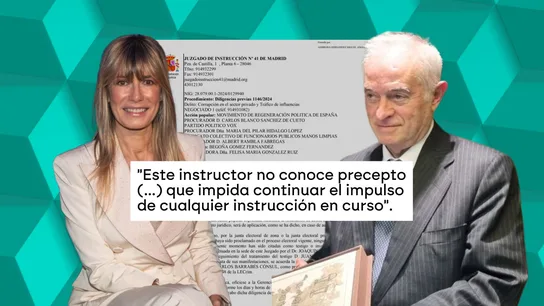 Escrito del juez Peinado para responder a las críticas por citar a Begoña Gómez Escrito del juez Peinado para responder a las críticas por citar a Begoña Gómez
