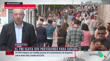 ARV- Gonzalo Bernardos señala que cree que la previsión del FMI para España &quot;se queda corta&quot;: &quot;Vamos a crecer al 2,7%&quot;