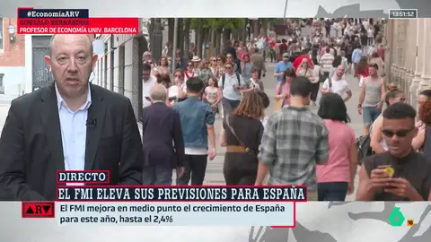 ARV- Gonzalo Bernardos señala que cree que la previsión del FMI para España "se queda corta": "Vamos a crecer al 2,7%"