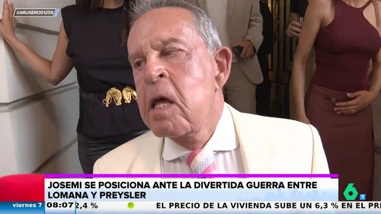 Josemi defiende a Isabel Preysler en su 'guerra' con Carmen Lomana: "No tienen nada que ver" Josemi defiende a Isabel Preysler en su 'guerra' con Carmen Lomana: "No tienen nada que ver"