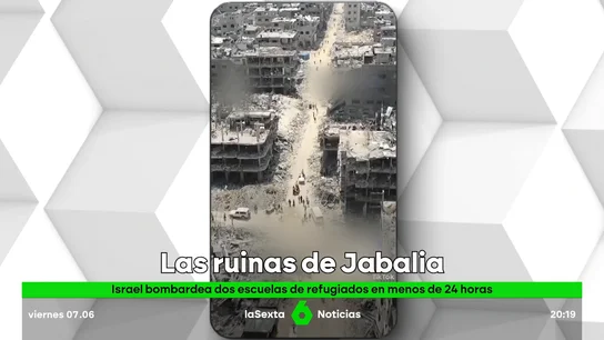 Gaza denuncia tres muertos en un nuevo bombardeo de Israel contra una escuela en la Franja Gaza denuncia tres muertos en un nuevo bombardeo de Israel contra una escuela en la Franja