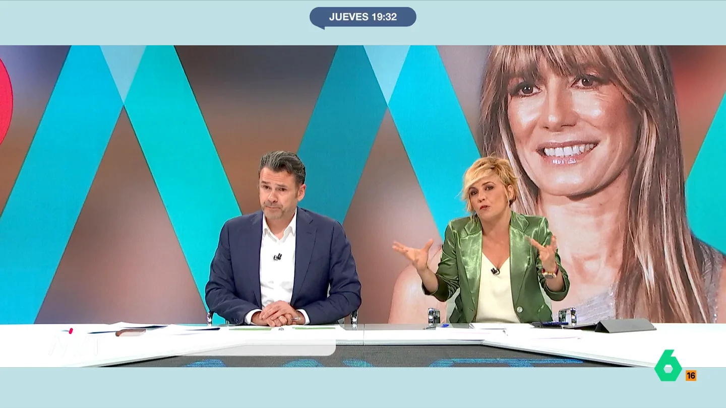 Cristina Pardo e Iñaki López en Más Vale Tarde Cristina Pardo e Iñaki López en Más Vale Tarde