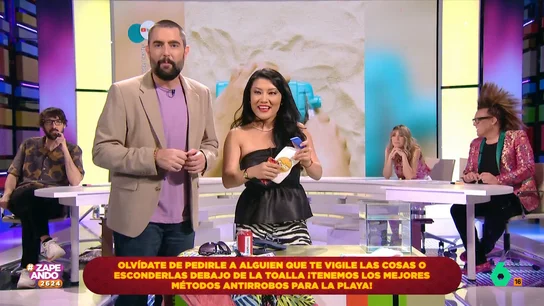 Los trucos de Jiaping para que no te roben en la playa: desde el bote antirrobo a las toallitas antihurto Los trucos de Jiaping para que no te roben en la playa: desde el bote antirrobo a las toallitas antihurto