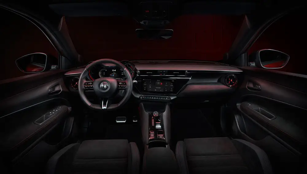El interior del Alfa Romeo Junior