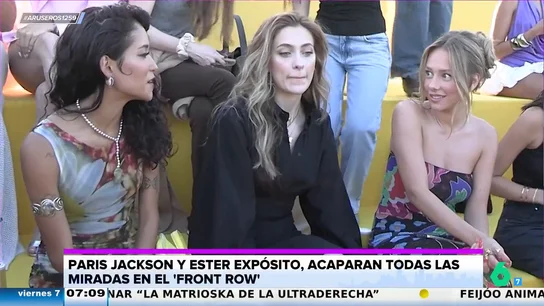 Ester Expósito y Paris Jackson, juntas en un desfile: "O no se conocían o no guardan buena relación porque se ignoraron" Ester Expósito y Paris Jackson, juntas en un desfile: "O no se conocían o no guardan buena relación porque se ignoraron"