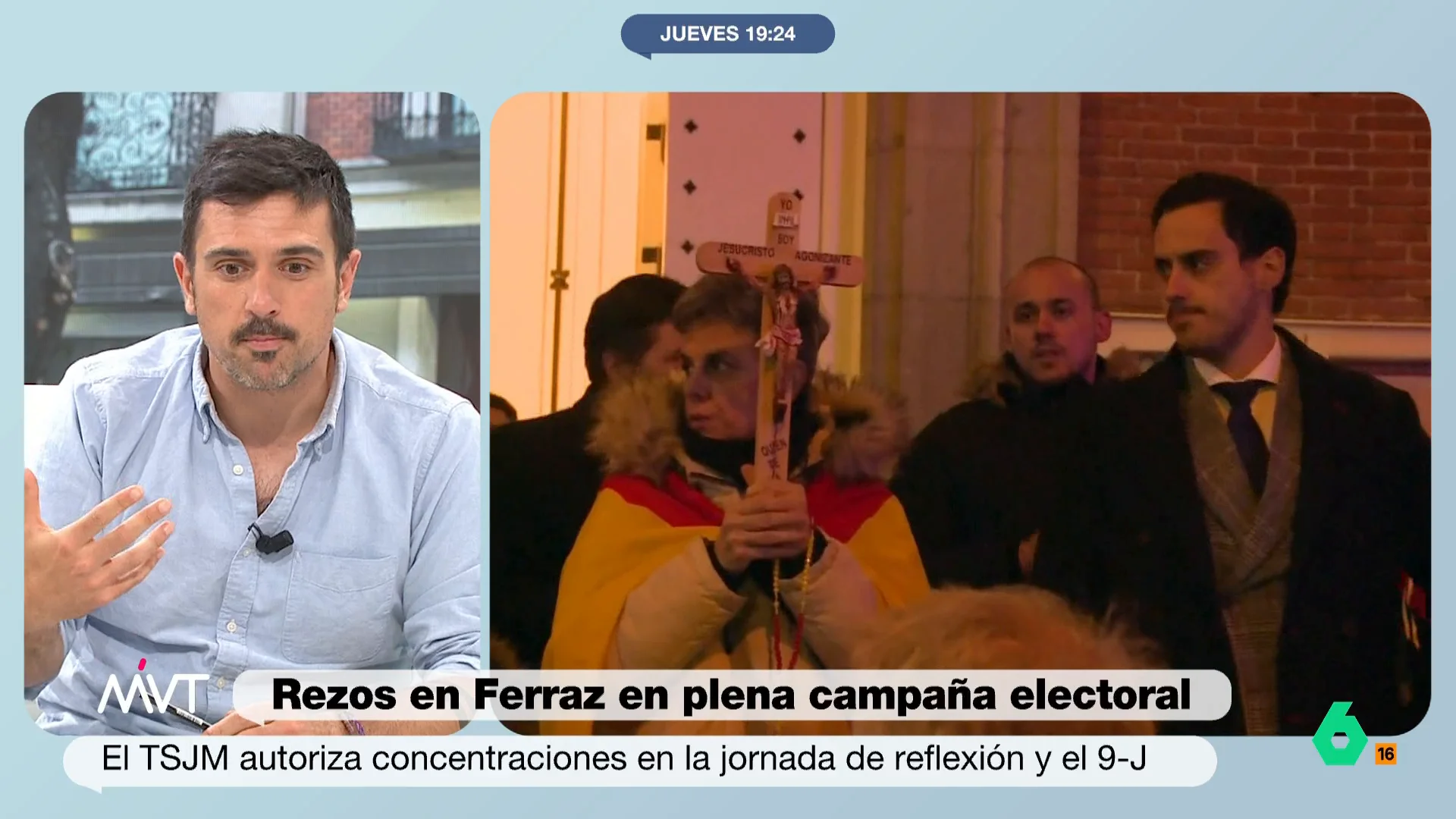 Ramón Espinar en Más Vale Tarde