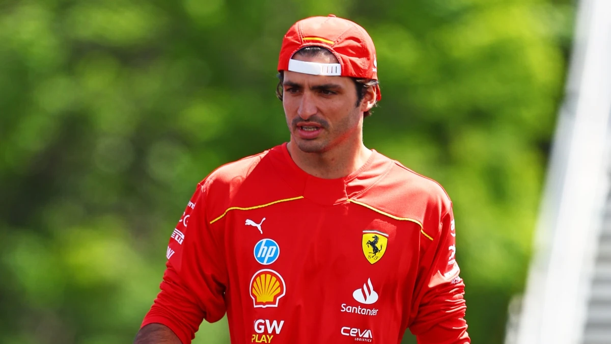 Carlos Sainz, piloto de Ferrari