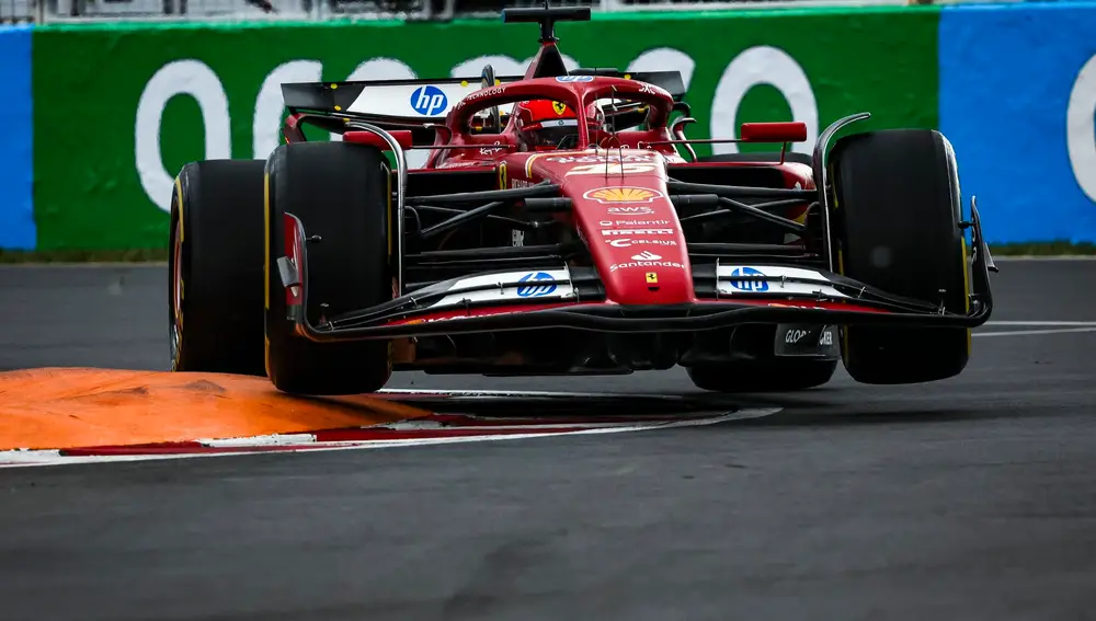 Leclerc está siendo investigado por salir con intermedios a FP2 Leclerc está siendo investigado por salir con intermedios a FP2