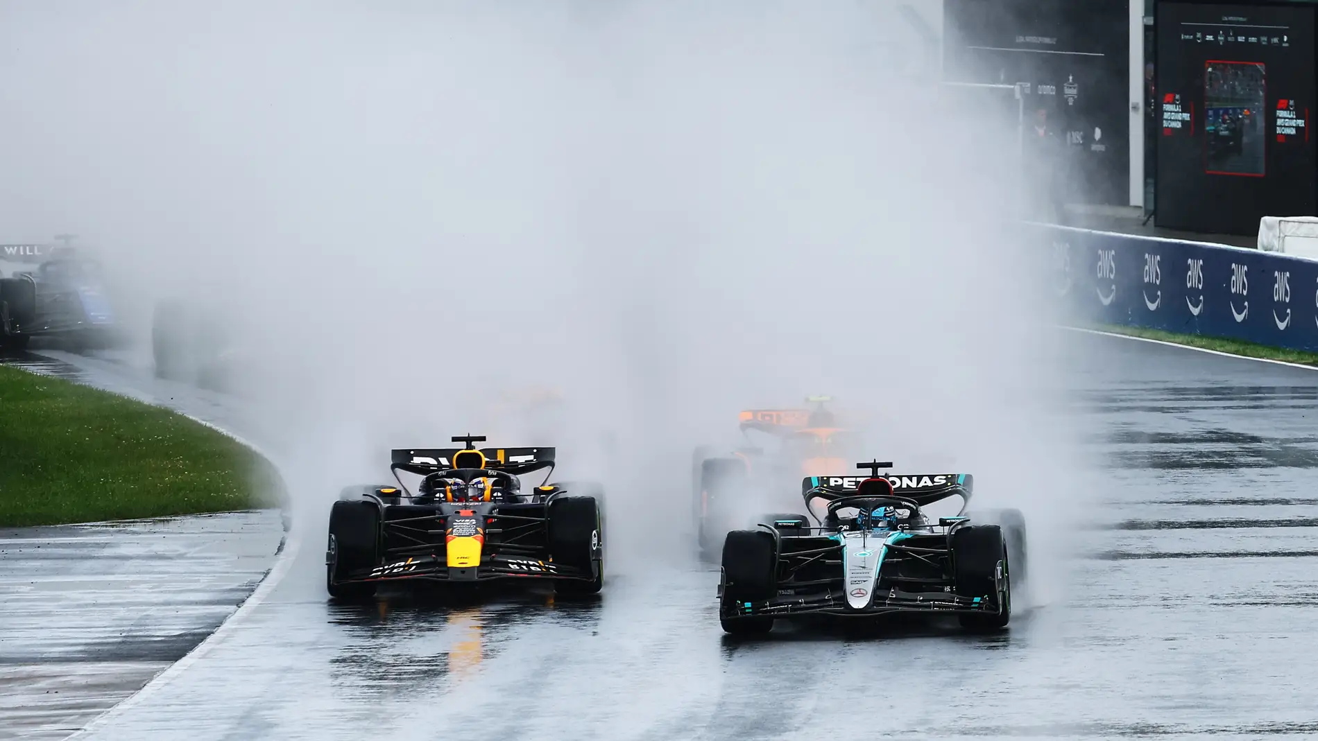 Max Verstappen pesca en el GP de Canadá Max Verstappen pesca en el GP de Canadá