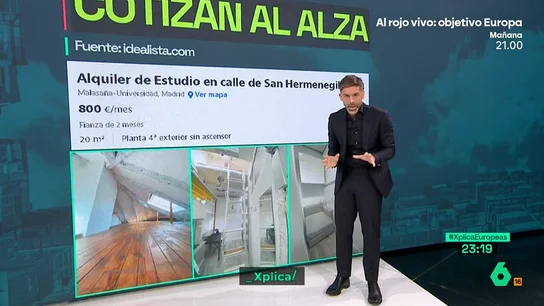 XPLICA - Pagar 800 euros al mes por un "cuchitril" estrecho en el que ponerse de pie al levantarse es difícil XPLICA - Pagar 800 euros al mes por un "cuchitril" estrecho en el que ponerse de pie al levantarse es difícil