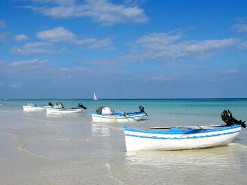 Playas paradisíacas en Túnez