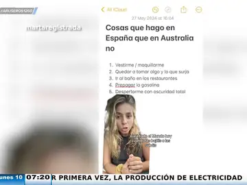 El viral de una española en TikTok sobre lo peor de vivir en Australia: &quot;En España hasta el negocio más cutre tiene baño&quot;