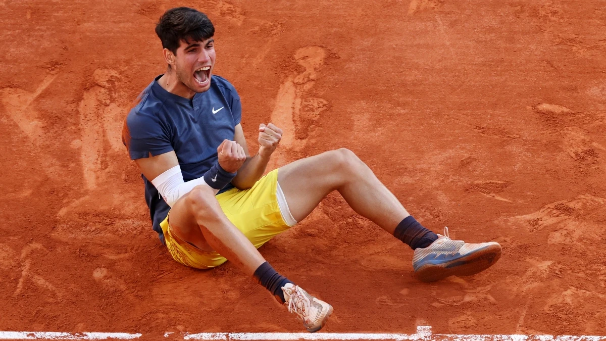 Carlos Alcaraz, tras ganar Roland Garros