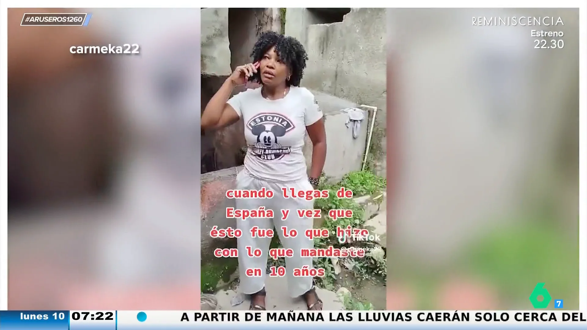 Una hija manda durante diez años dinero a su madre para construir una casa y esta es su reacción al ver la realidad