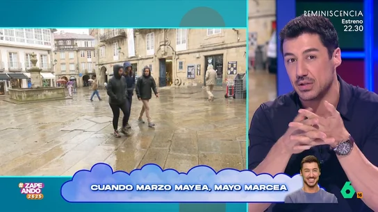 Francisco Cacho desvela qué hay de cierto en los refranes meteorológicos Las lluvias este fin de semana han hecho bueno el clásico refrán de que 'hasta el 40 de mayo, no te quites el sayo', pero ¿tienen razón todos los refranes metereológicos? Francisco Cacho desvela si son ciertos o no en este vídeo de Zapeando.