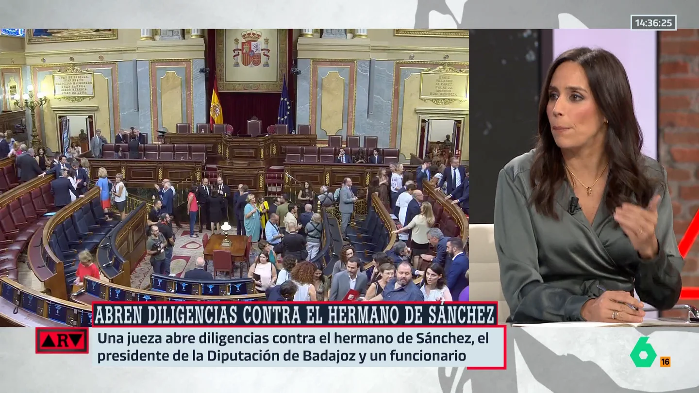 ARV- Velasco señala qué tienen en común las denuncias contra Begoña Gómez y contra el hermano de Sánchez: "Están viciadas de origen" ARV- Velasco señala qué tienen en común las denuncias contra Begoña Gómez y contra el hermano de Sánchez: "Están viciadas de origen"