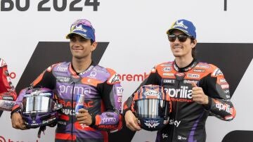 Jorge Martín y Maverick Viñales