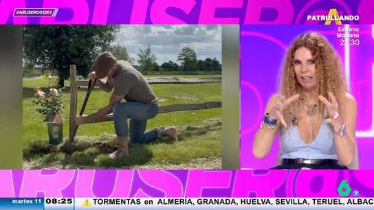 Angie Cárdenas alucina al ver el error de David Beckham plantando un rosal: "Le voy a enviar un privado" Angie Cárdenas alucina al ver el error de David Beckham plantando un rosal: "Le voy a enviar un privado"