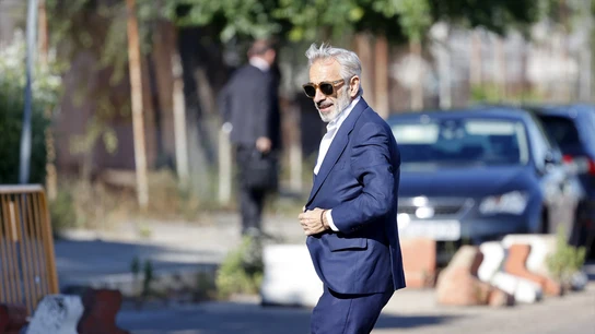 Imanol Arias llega a la Audiencia de San Fernando de Henares para declarar. Imanol Arias llega a la Audiencia de San Fernando de Henares para declarar.