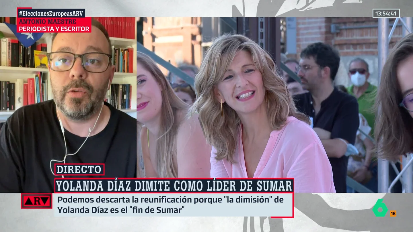 Maestre señala el "máximo problema" que ha habido en Sumar: "Entre los partidos, hay fobias pasadas sin resolver" Maestre señala el "máximo problema" que ha habido en Sumar: "Entre los partidos, hay fobias pasadas sin resolver"