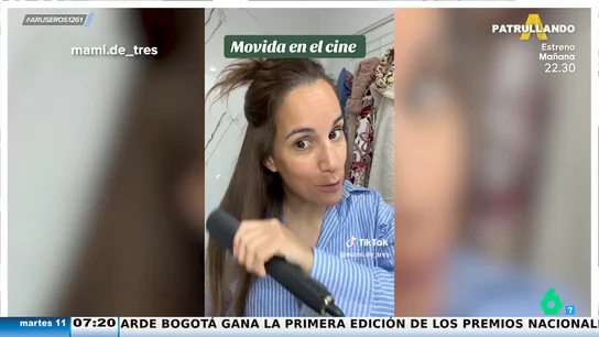Una madre alucina con una señora que está sentada en sus sitios en el cine y se niega moverse Una madre alucina con una señora que está sentada en sus sitios en el cine y se niega moverse