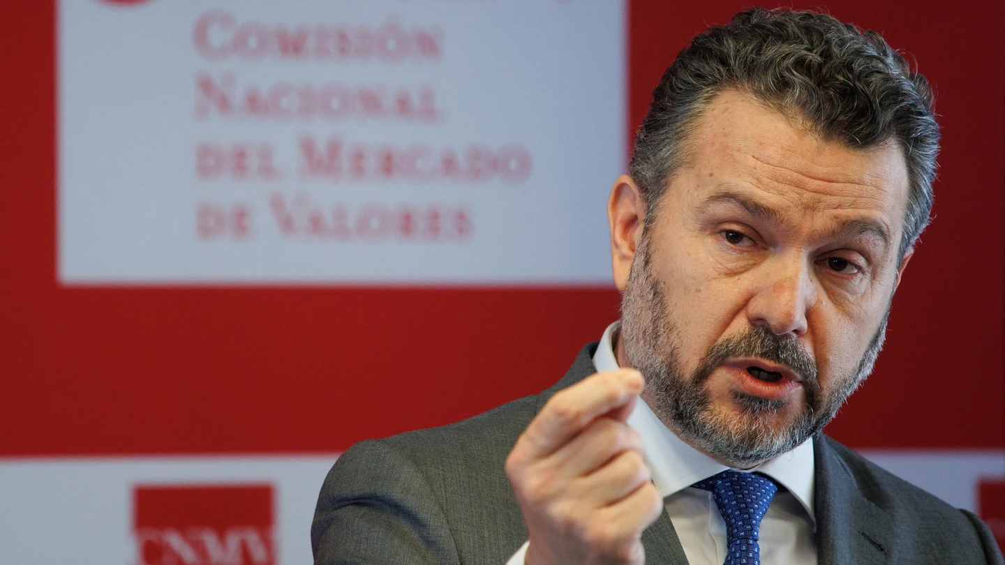 El presidente de la CNMV, Rodrigo Buenaventura, presenta el plan de actividades de la entidad para 2024, en la sede de CNMV, a 27 de febrero de 2024, en Madrid (España). El presidente de la CNMV, Rodrigo Buenaventura, presenta el plan de actividades de la entidad para 2024, en la sede de CNMV, a 27 de febrero de 2024, en Madrid (España).