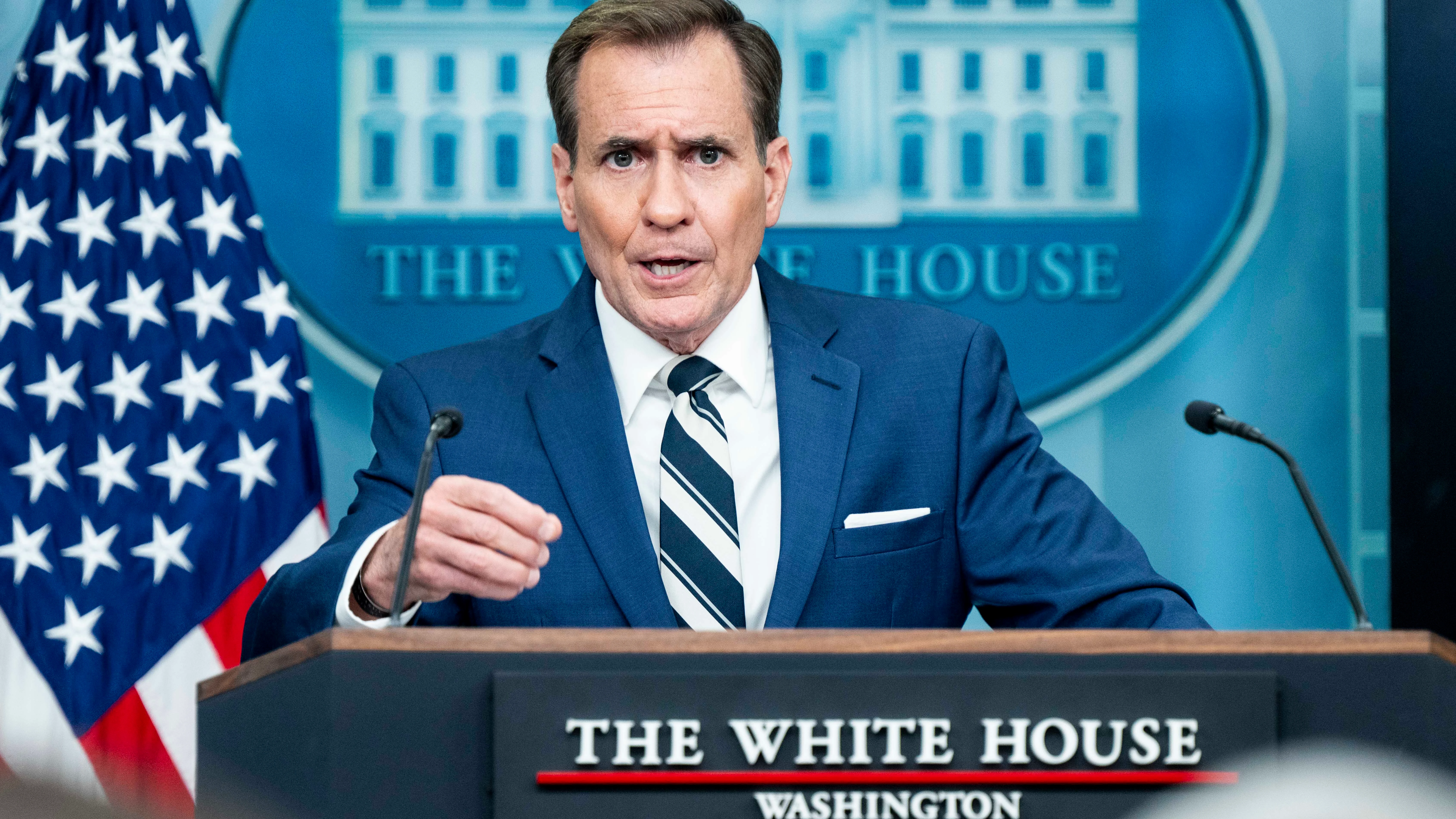 El portavoz de Seguridad Nacional de la Casa Blanca, John Kirby