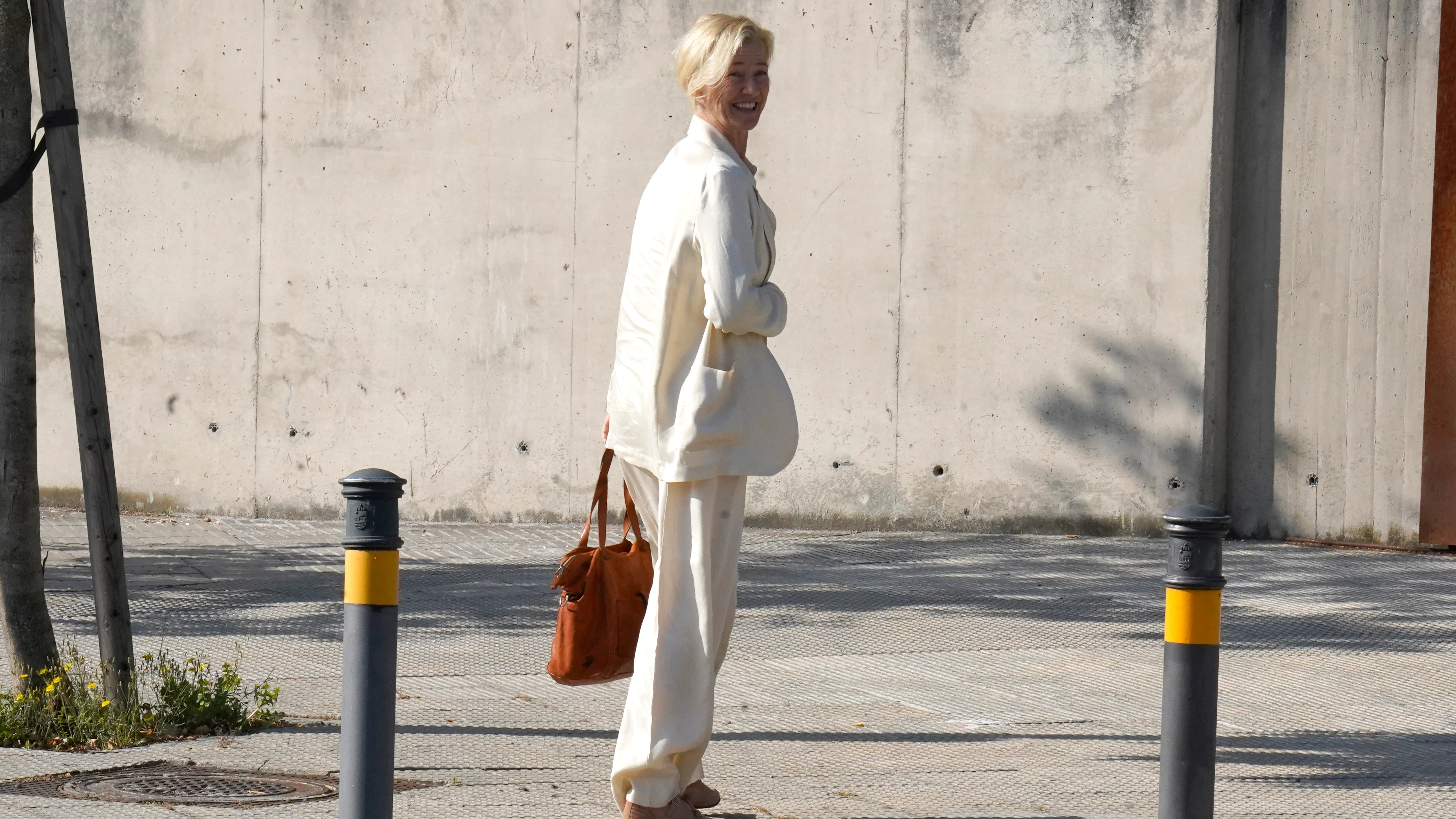 Ana Duato llega a la Audiencia de San Fernando de Henares para declarar ante el juez por el 'Caso Nummaria', en San Fernando de Henares (Madrid, España).