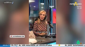 Carmen Lomana, sobre qué haría si la sientan con Ruíz de la Prada, Isabel Preysler y Pilar Vidal: "El harakiri"
