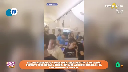 Nuevo Escape Room en los aires: encierran a los pasajeros más de tres horas y sin aire acondicionado Nuevo Escape Room en los aires: encierran a los pasajeros más de tres horas y sin aire acondicionado