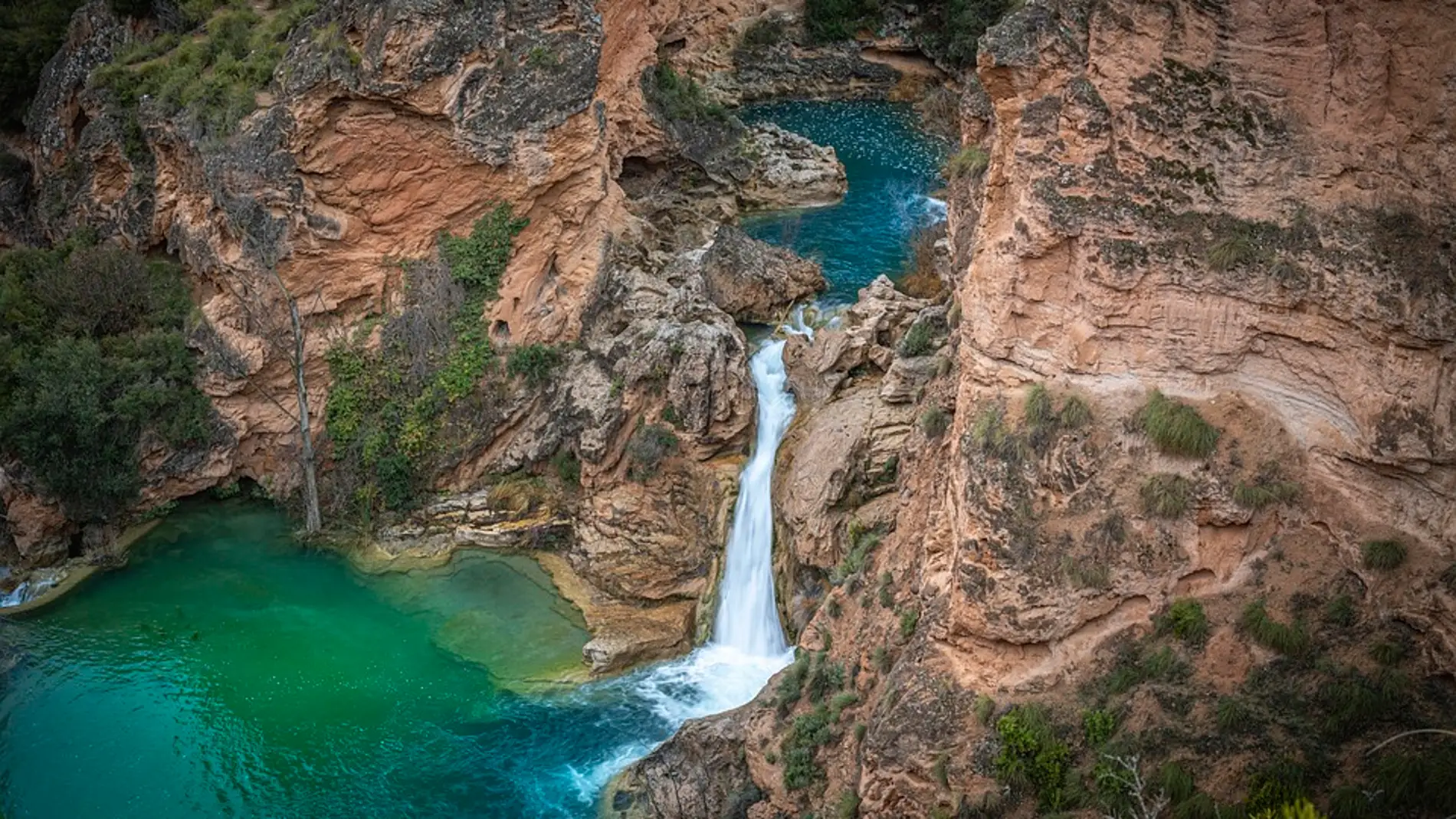 Las Chorreras de Cabriel, en Cuenca Las Chorreras de Cabriel, en Cuenca