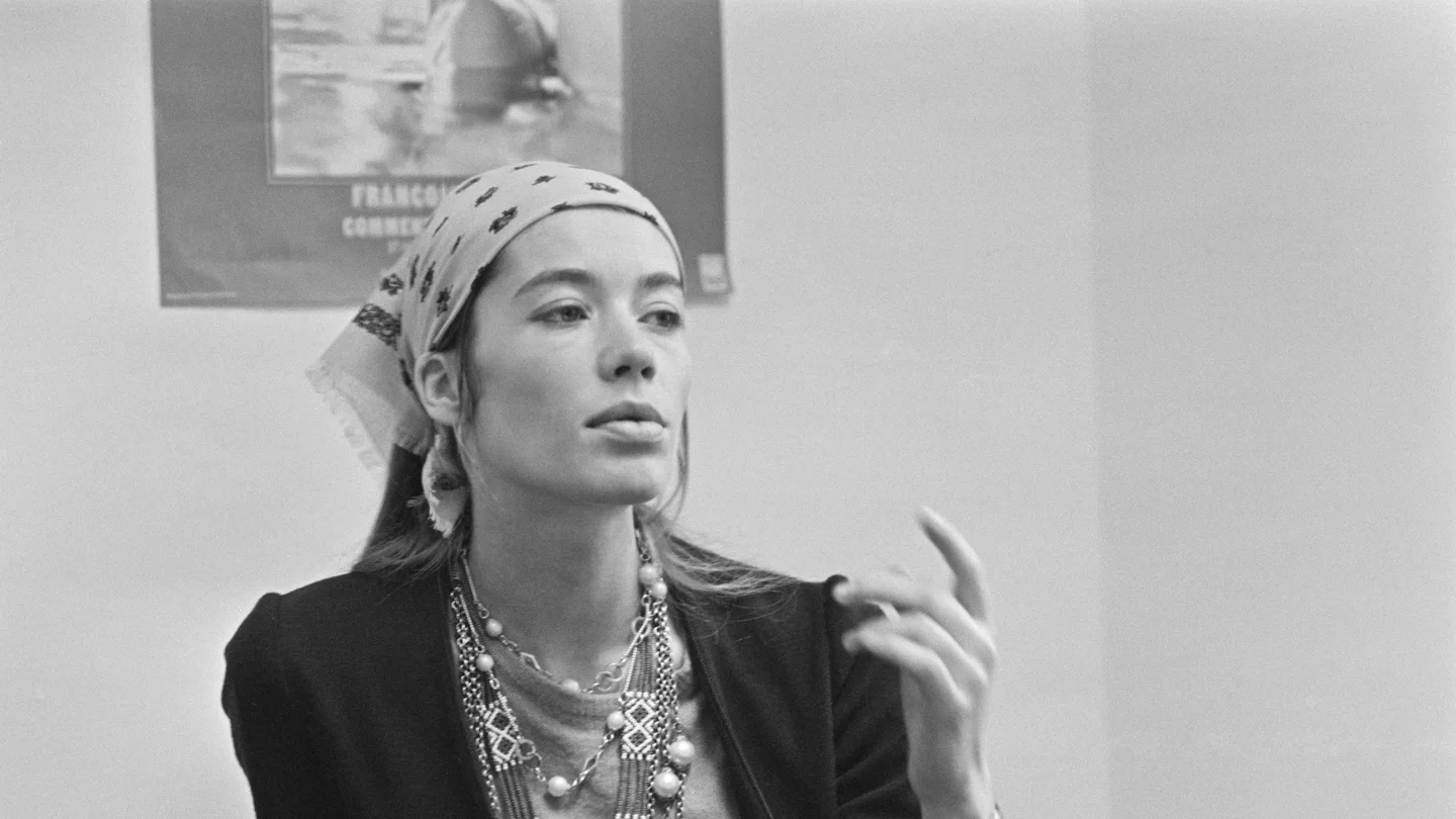 La cantautora, modelo y actriz Françoise Hardy. La cantautora, modelo y actriz Françoise Hardy.