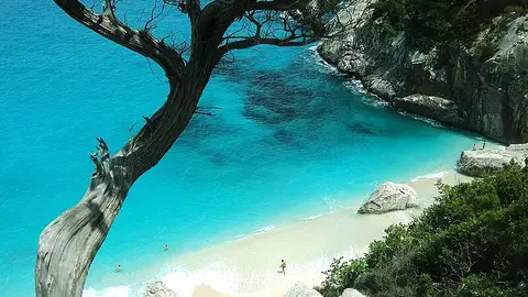 Cala Goloritzé en Cerdeña Cala Goloritzé en Cerdeña