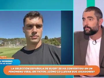 Manu Moreno, jugador de Rugby, tras hacerse viral en redes: &quot;Nos están llegando muchas ofertas&quot;